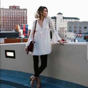 Cream lace top from Vici dolls